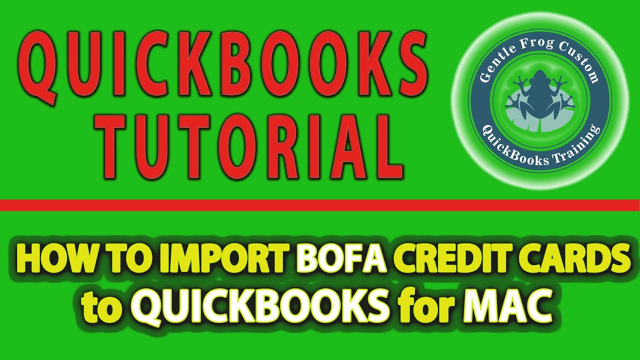 importing bank transactions into quickbooks for mac